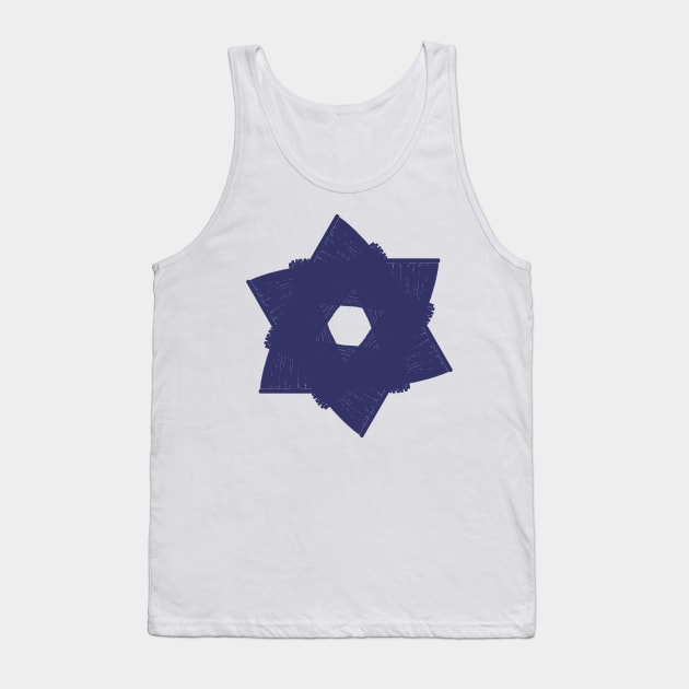 Star of David, Israel Tank Top by Toozidi T Shirts